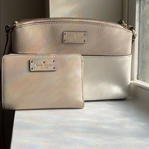 Matching Kate Spade wallet and purse